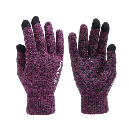 Touchscreen Magic Gloves - Thick Warm Knitted Outdoor Gloves
