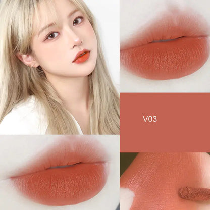 Velvet Lip Glaze Lipstick for Students - Make-up Mud