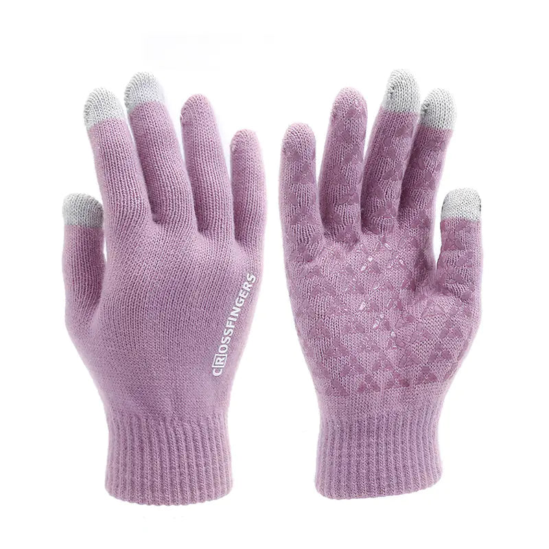 Touchscreen Magic Gloves - Thick Warm Knitted Outdoor Gloves