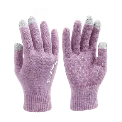 Touchscreen Magic Gloves - Thick Warm Knitted Outdoor Gloves